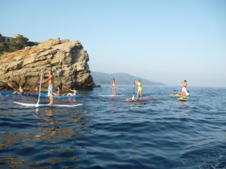  Uscite in paddle surf nel Var